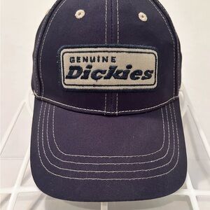 Genuine Dickies Logo Cap Navy Blue New Dad Hat NWOT
